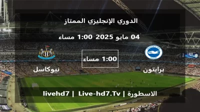 مباراة برايتون و نيوكاسل يونايتد – الدوري الإنجليزي الممتاز