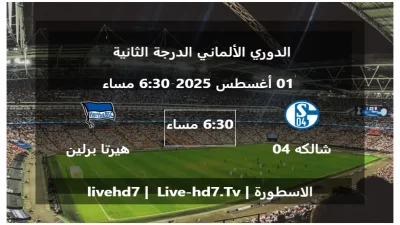 مباراة شالكه 04 و هيرتا برلين – الدوري الألماني الدرجة الثانية